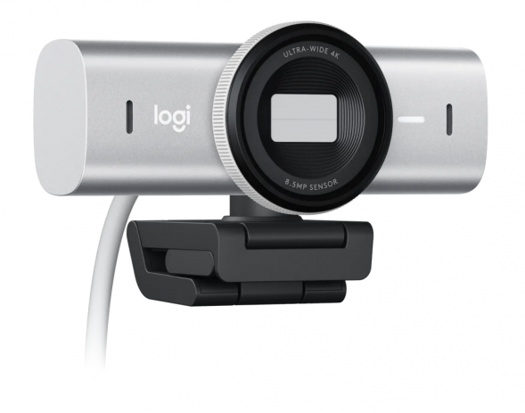 Веб-камера Logitech MX Brio 4K, Pale Grey в Тамбове