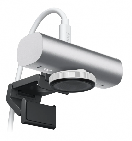 Веб-камера Logitech MX Brio 4K, Pale Grey в Тамбове