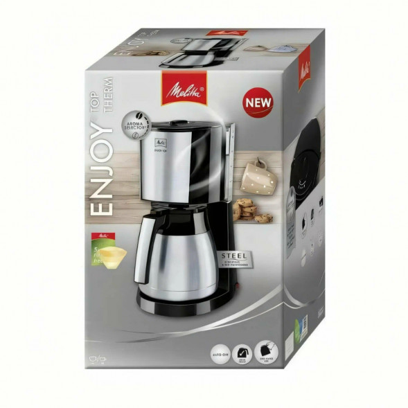 Кофеварка капельная Melitta Enjoy Top Therm, черная в Тамбове