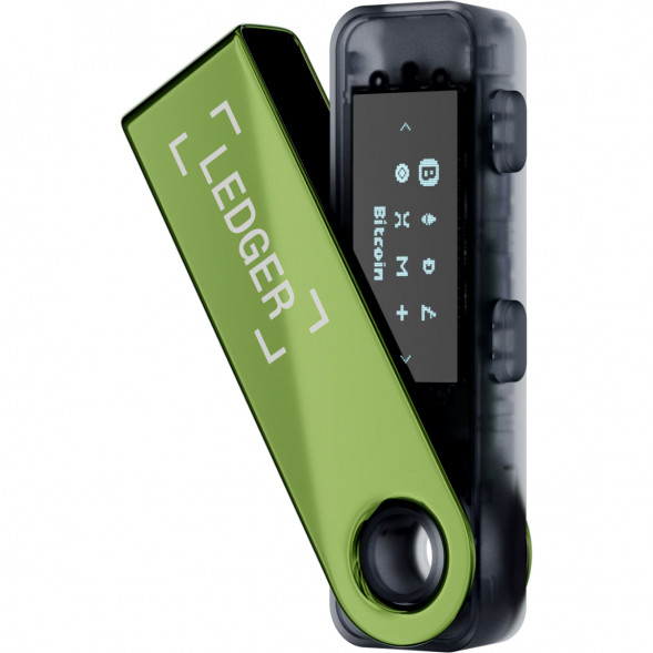 Криптокошелек Ledger Nano S Plus 1 шт., Oxidate Green в Тамбове