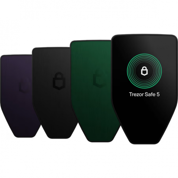 Аппаратный криптокошелек Trezor Safe 5, Green Beryl в Тамбове