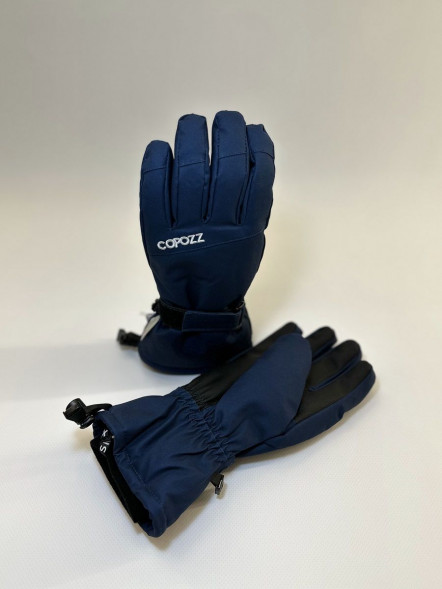 Перчатки горнолыжные сноубордические Copozz (синий, M) в Тамбове