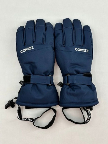Перчатки горнолыжные сноубордические Copozz (синий, M) в Тамбове