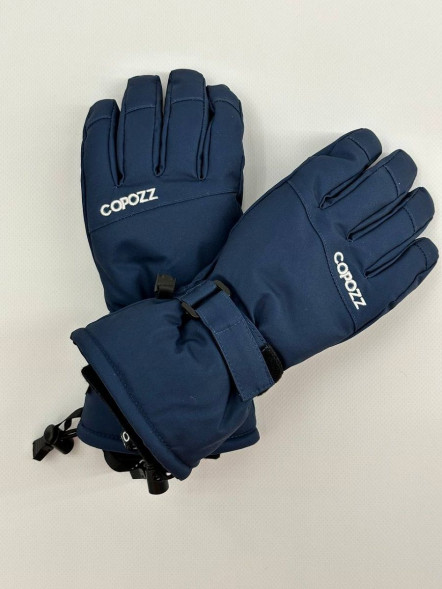 Перчатки горнолыжные сноубордические Copozz (синий, M) в Тамбове