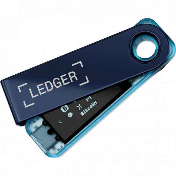 Криптокошелек Ledger Nano S Plus 1 шт., Neptune Blue в Тамбове