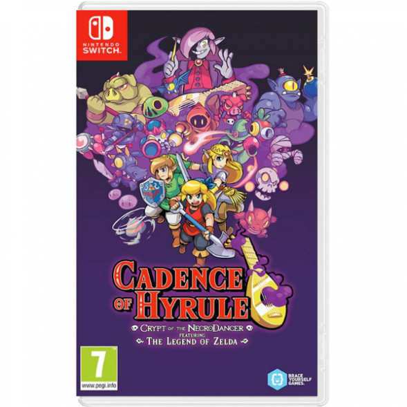 Игра Cadence of Hyrule: Crypt of the NecroDancer Featuring The Legend of Zelda [Nintendo Switch, английская версия] в Тамбове