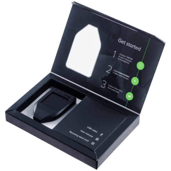 Аппаратный криптокошелек Trezor Model T в Тамбове