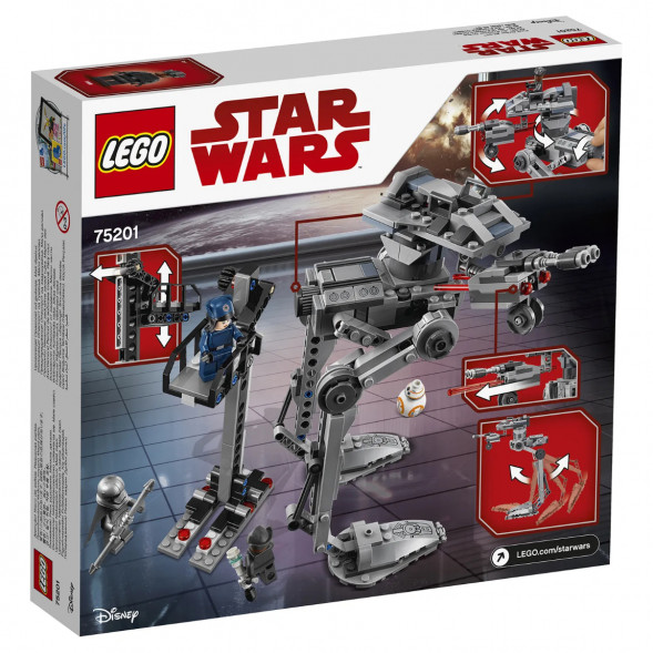 Конструктор LEGO Star Wars 75201 Вездеход AT-ST Первого Ордена в Тамбове