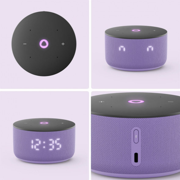 Умная колонка Яндекс Станция Мини 3 c Алисой на YandexGPT, лиловая в Тамбове