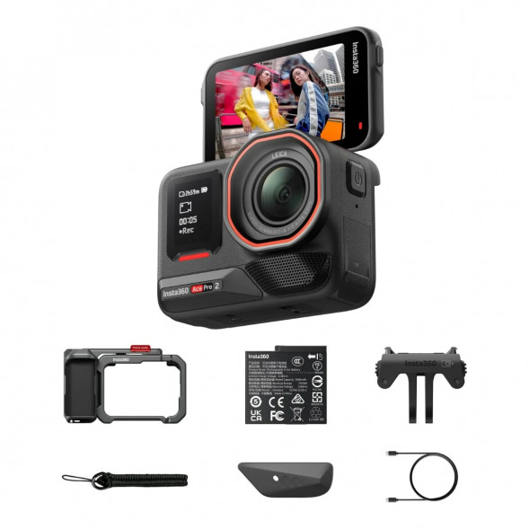 Экшн-камера Insta360 Ace Pro 2 Single Battery Xplorer Bundle, Gray в Тамбове