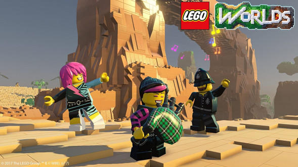 Игра LEGO Worlds [PS4, английская версия] в Тамбове