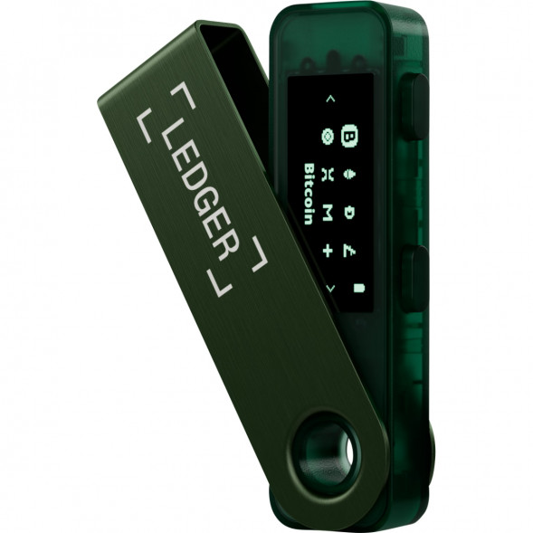 Криптокошелек Ledger Nano S Plus 1 шт., Emerald Green в Тамбове