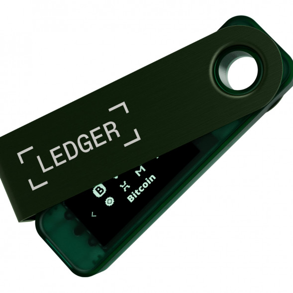 Криптокошелек Ledger Nano S Plus 1 шт., Emerald Green в Тамбове