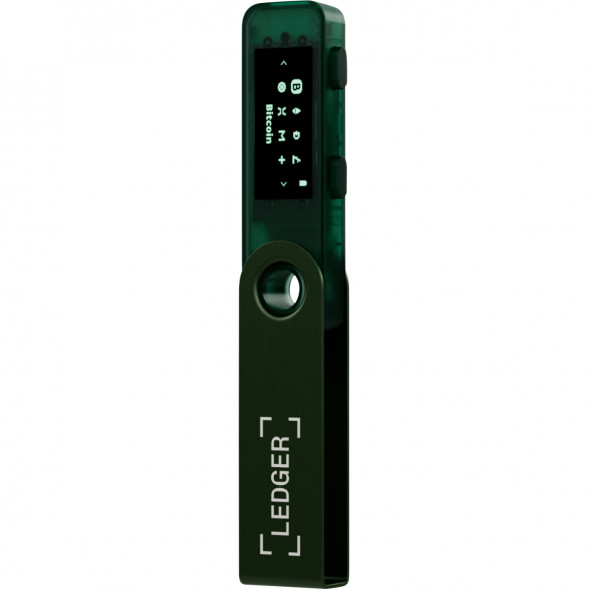 Криптокошелек Ledger Nano S Plus 1 шт., Emerald Green в Тамбове