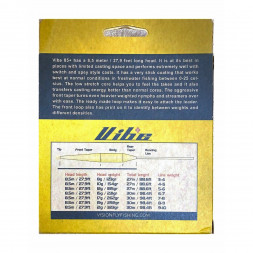 Рыболовный шнур Vision Vibe 85+ Rods 5-6 Floating Head Weight VKL5F