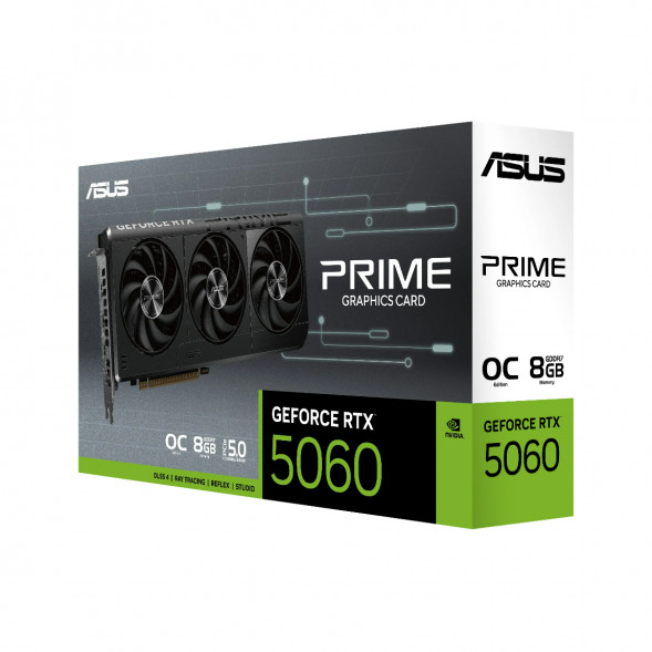 Видеокарта ASUS GeForce RTX 5060 Prime OC 8Gb (PRIME-RTX5060-O8G) в Тамбове