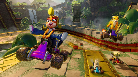 Игра Crash Team Racing Nitro-Fueled для Nintendo Switch, картридж в Тамбове