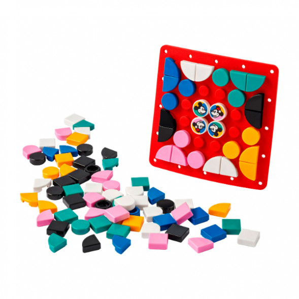 Конструктор LEGO DOTS 41963 Пластина-нашивка с тайлами «Микки и Минни Маус» в Тамбове