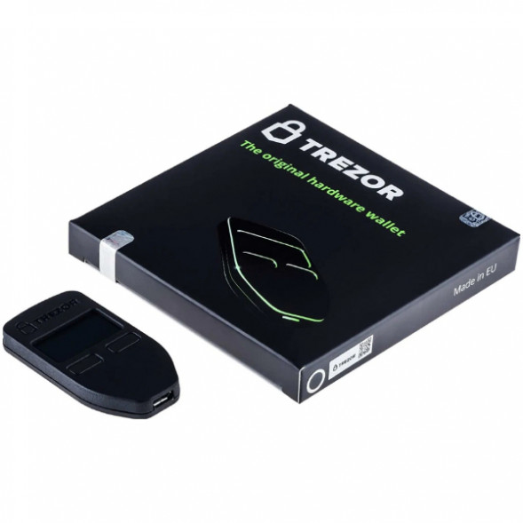 Аппаратный криптокошелек Trezor One, Black в Тамбове