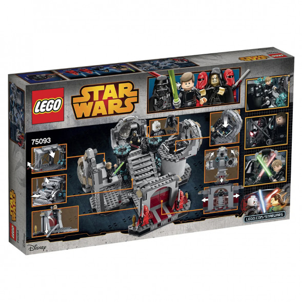 Конструктор LEGO Star Wars 75093 Звезда Смерт - Последняя схватка в Тамбове
