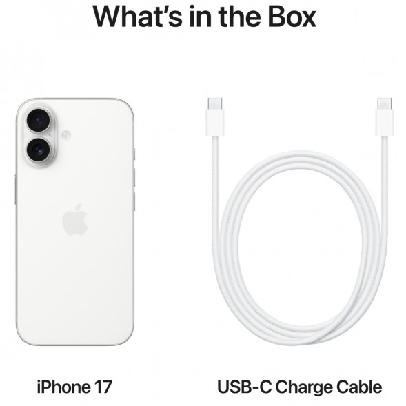 Смартфон Apple iPhone 17 256GB eSim, White в Тамбове