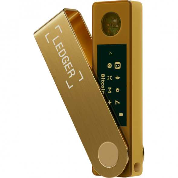 Аппаратный криптокошелек Ledger Nano X, Gold в Тамбове