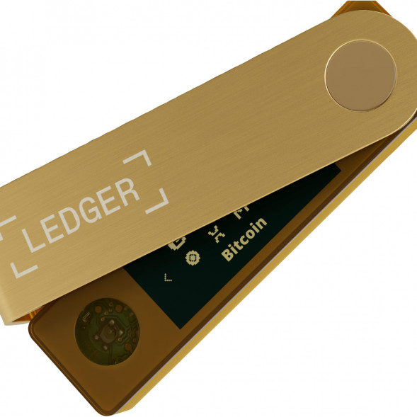 Аппаратный криптокошелек Ledger Nano X, Gold в Тамбове