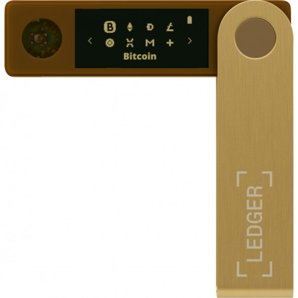 Аппаратный криптокошелек Ledger Nano X, Gold в Тамбове