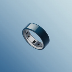 Умное кольцо Oura Ring 4 Ceramic (размер 14), Темная ночь/Midnight