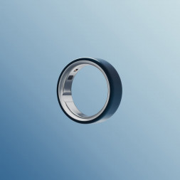 Умное кольцо Oura Ring 4 Ceramic (размер 14), Темная ночь/Midnight