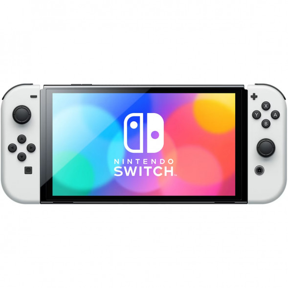 Игровая приставка Nintendo Switch OLED 64 ГБ, белый  в Тамбове