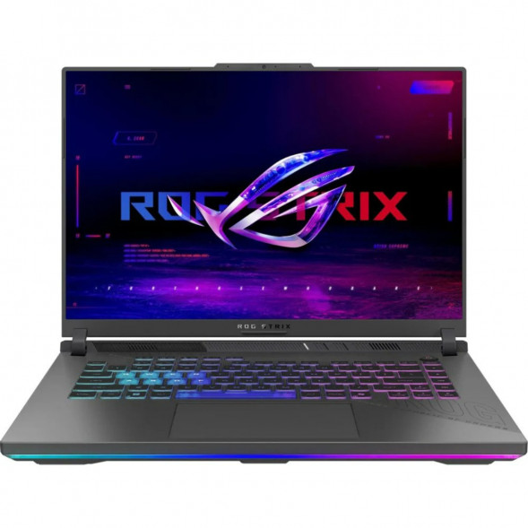 Ноутбук ASUS ROG Strix G16 G614PR-RV090 (16&amp;quot;, IPS, AMD Ryzen 9 8940HX 2.4ГГц, 16 ядер, 32ГБ DDR5, 1ТБ SSD, 	 NVIDIA GeForce RTX 5070 Ti - 12 ГБ, TGP 140Вт, без ОС), серый в Тамбове