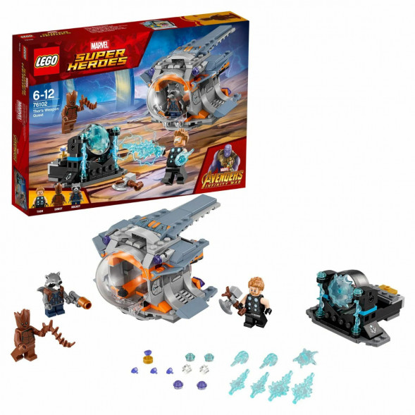 Конструктор LEGO Super Heroes 76102 Война бесконечности: В поисках оружия Тора в Тамбове