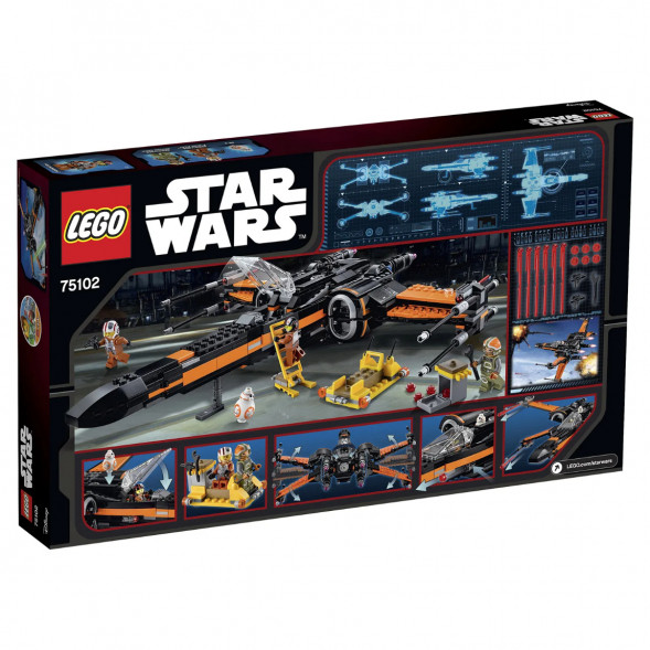 Конструктор LEGO Star Wars 75102 Истребитель По (Poe&amp;#039;s X-Wing Fighter) в Тамбове