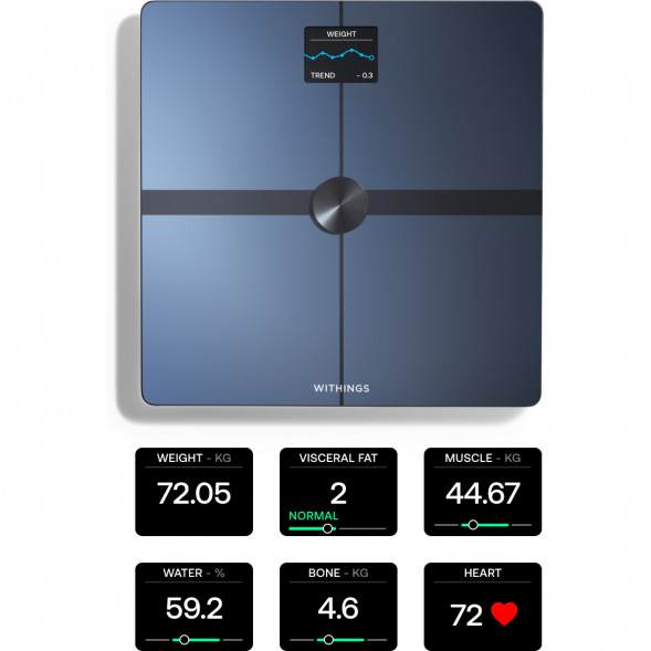 Умные весы Withings Body Smart Black (WBS13-BLACK-ALL-INTER) в Тамбове