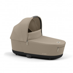 Коляска 2 в 1 Cybex Priam IV Cozy Beige, шасси Rosegold