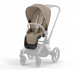 Коляска 2 в 1 Cybex Priam IV Cozy Beige, шасси Rosegold в Тамбове