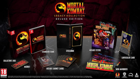 Игра Mortal Kombat: Legacy Kollection. Deluxe Edition [Nintendo Switch, английская версия] в Тамбове
