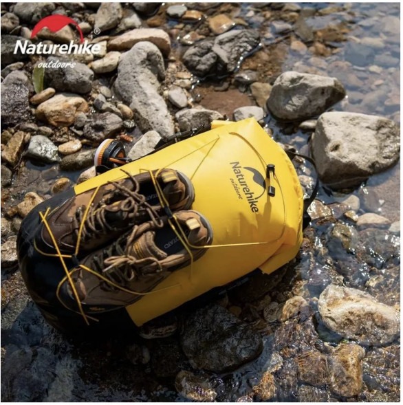 Герморюкзак Naturehike NH21FSB04 30 л, желтый в Тамбове