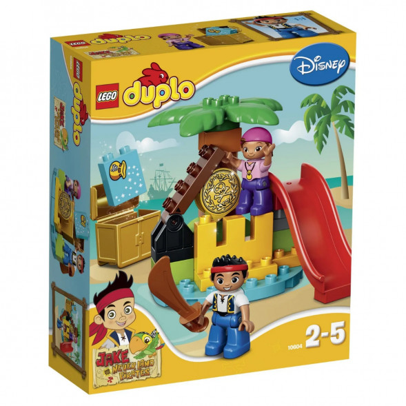 Конструктор LEGO DUPLO Jake 10604 Остров сокровищ в Тамбове