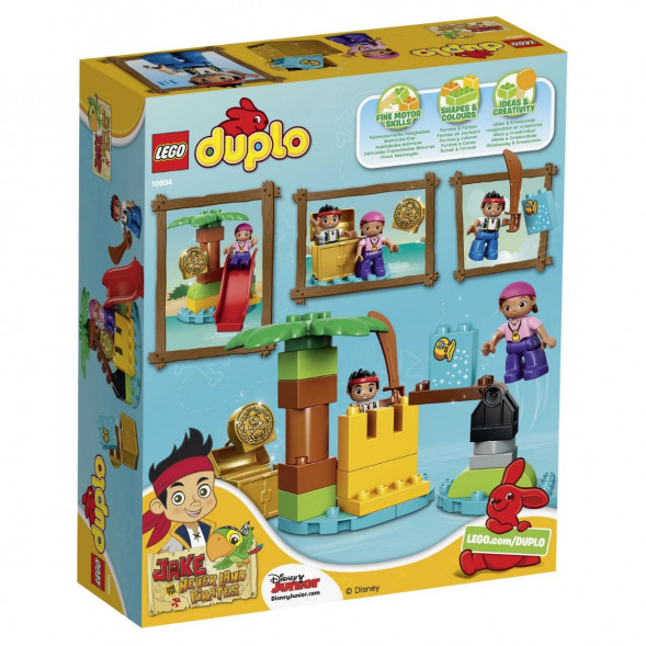 Конструктор LEGO DUPLO Jake 10604 Остров сокровищ в Тамбове