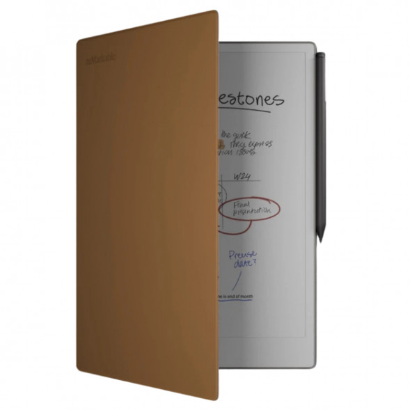 Чехол-книжка reMarkable Book Folio Premium Leather для reMarkable Pro, коричневый в Тамбове