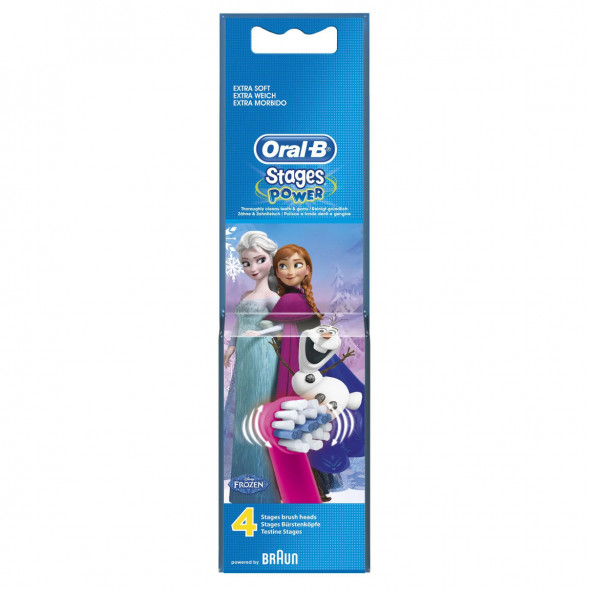 Насадки на зубные щетки Oral-B Frozen, 4 шт. в Тамбове