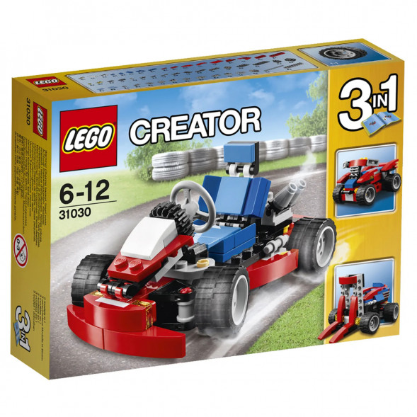Конструктор LEGO Creator 31030 Красный гоночный карт в Тамбове