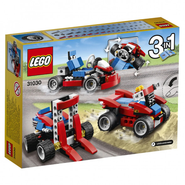 Конструктор LEGO Creator 31030 Красный гоночный карт в Тамбове