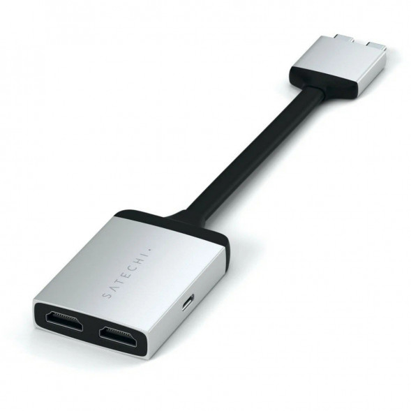 Адаптер Satechi USB-C Dual 4K HDMI Adapter (2xHDMI, USB Type-C) в Тамбове