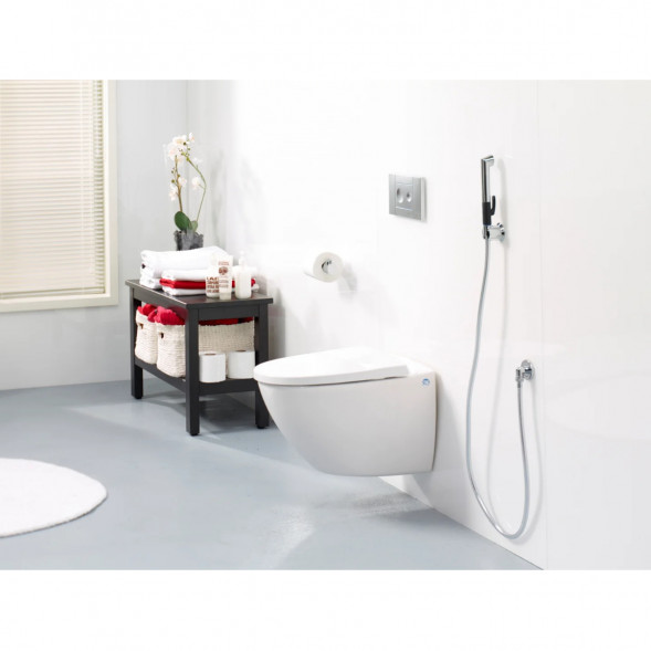 Лейка для гигиенического душа Oras Optima (272050), серебро/черный в Тамбове