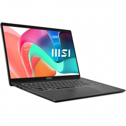 Ноутбук MSI Modern 15 F1MXG-1280RU (15.6", IPS, Intel Core 7 150U, 10 ядер, 16 ГБ DDR5, SSD 512 ГБ, Intel Iris Xe Graphics, Windows 11), чёрный