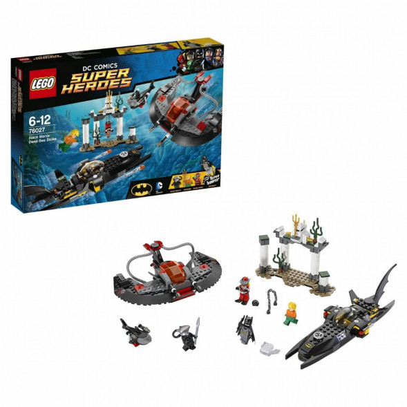 Конструктор LEGO Super Heroes 76027 Глубоководная атака Черного Манта в Тамбове