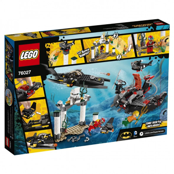 Конструктор LEGO Super Heroes 76027 Глубоководная атака Черного Манта в Тамбове